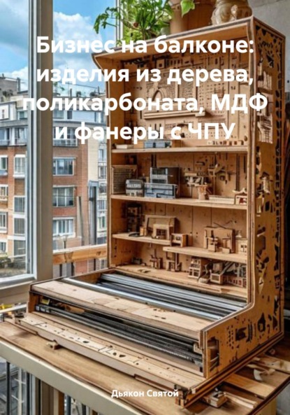 Скачать книгу Бизнес на балконе: изделия из дерева, поликарбоната, МДФ и фанеры с ЧПУ