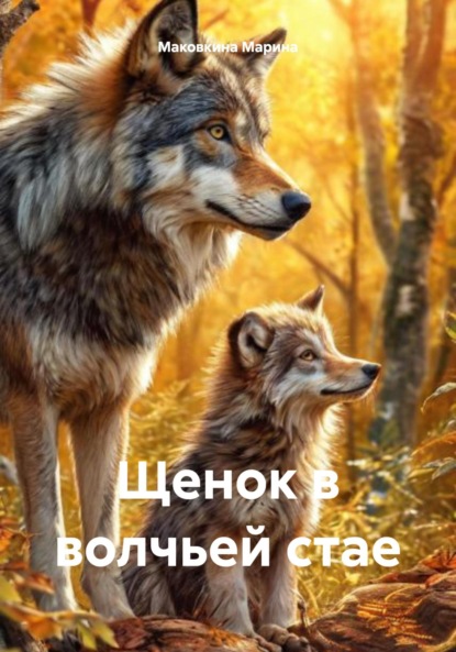 Скачать книгу Щенок в волчьей стае