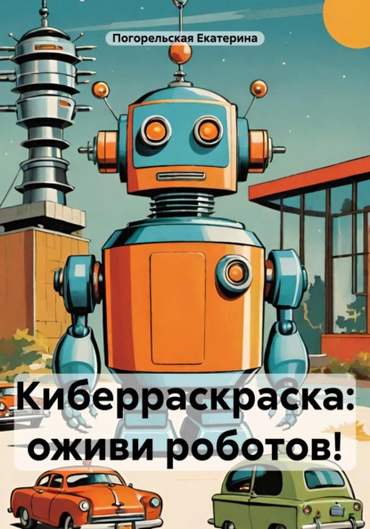 Скачать книгу Киберраскраска: оживи роботов!