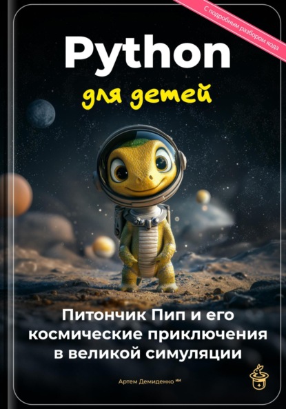 Скачать книгу Python для детей: Питончик Пип и его космические приключения в великой симуляции
