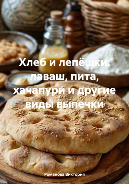Скачать книгу Хлеб и лепёшки: лаваш, пита, хачапури и другие виды выпечки