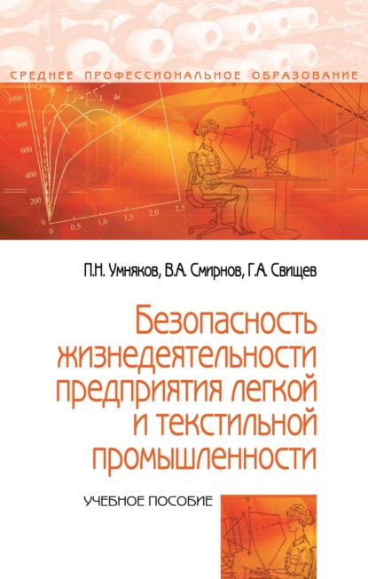 Скачать книгу Безопасность жизнедеятельности предприятия легкой и текстильной промышленности
