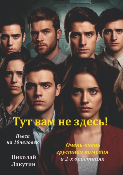 Скачать книгу Тут вам не здесь! Пьеса на 10 человек. Комедия.