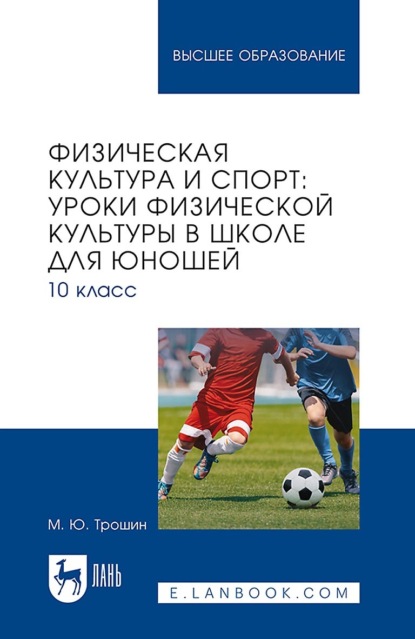Скачать книгу Физическая культура и спорт: уроки физической культуры в школе для юношей. 10 класс. Учебное пособие для вузов