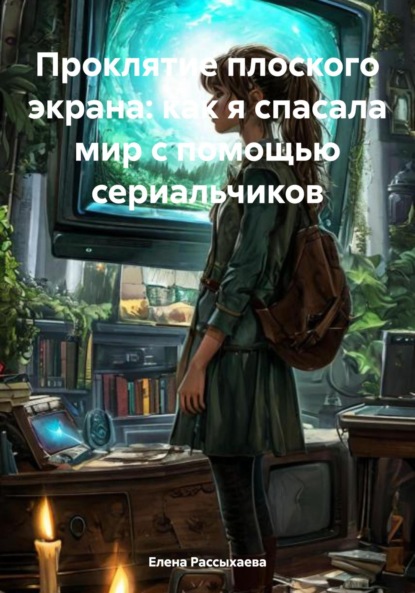 Скачать книгу Проклятие плоского экрана: как я спасала мир с помощью сериальчиков
