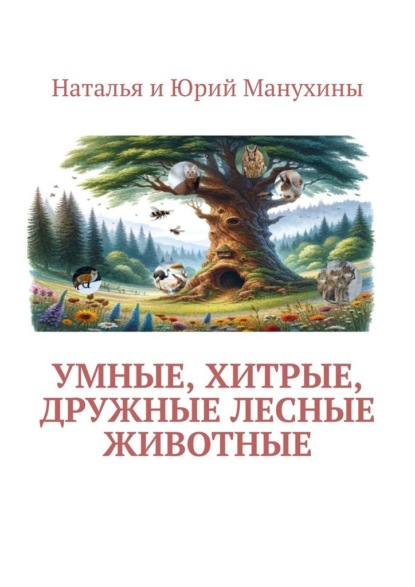 Скачать книгу Умные, хитрые, дружные лесные животные