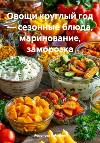 Скачать книгу Овощи круглый год – сезонные блюда, маринование, заморозка