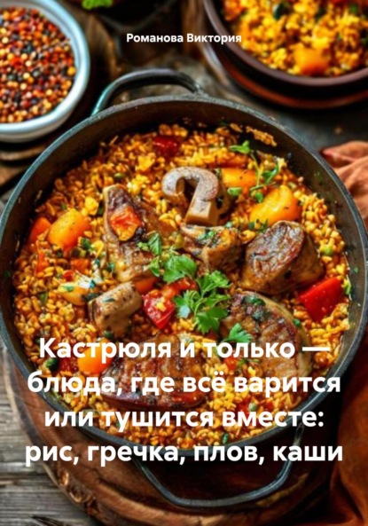 Скачать книгу Кастрюля и только – блюда, где всё варится или тушится вместе: рис, гречка, плов, каши