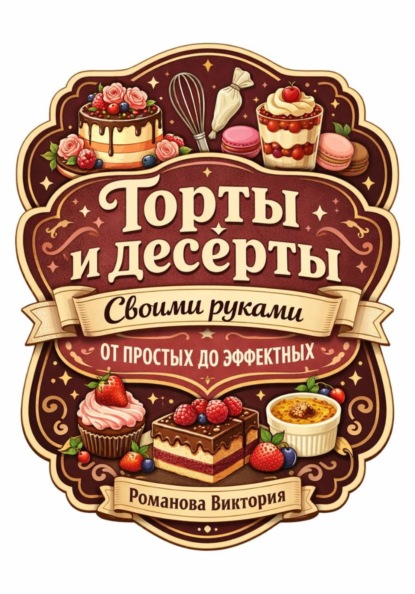 Скачать книгу Торты и десерты своими руками: от простых до эффектных
