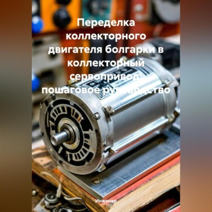 Скачать книгу Переделка коллекторного двигателя болгарки в коллекторный сервопривод: пошаговое руководство