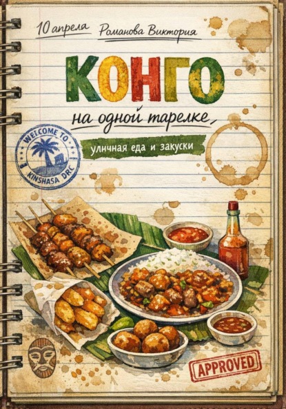 Скачать книгу Конго на одной тарелке: уличная еда и закуски