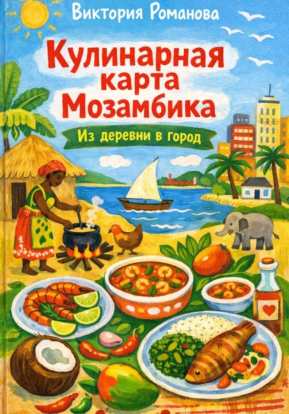Скачать книгу Кулинарная карта Мозамбика: Из деревни в город