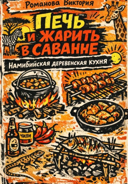 Скачать книгу Печь и жарить в саванне: Намибийская деревенская кухня