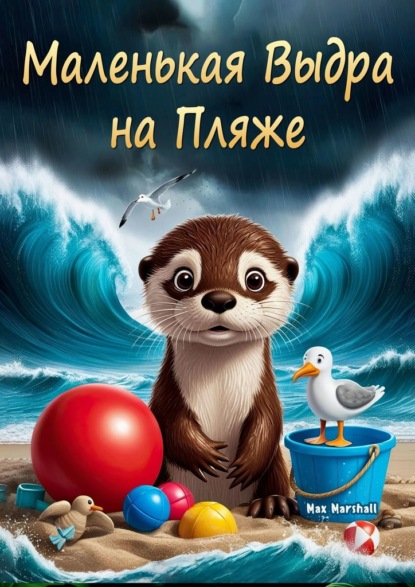 Скачать книгу Маленькая выдра на пляже