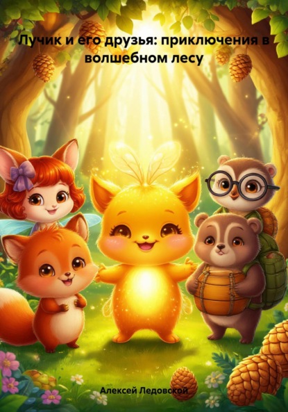 Скачать книгу Лучик и его друзья: приключения в волшебном лесу