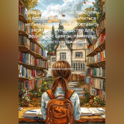 Скачать книгу Вред школы: скрытые проблемы и потеря мотивации. Учиться нельзя страдать – где поставить запятую? Руководство для родителей: советы, примеры, чек-лист, упражнения.