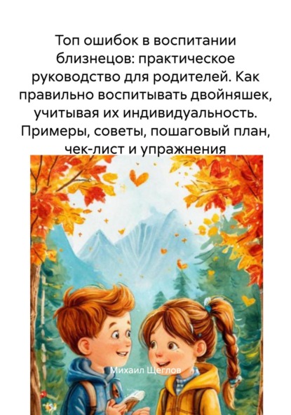 Скачать книгу Топ ошибок в воспитании близнецов: практическое руководство для родителей. Как правильно воспитывать двойняшек, учитывая их индивидуальность. Примеры, советы, пошаговый план, чек-лист и упражнения