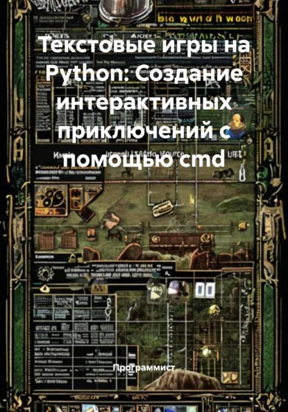 Скачать книгу Текстовые игры на Python: Создание интерактивных приключений с помощью cmd