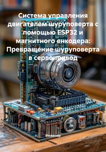 Скачать книгу Система управления двигателем шуруповерта с помощью ESP32 и магнитного енкодера: Превращение шуруповерта в сервопривод