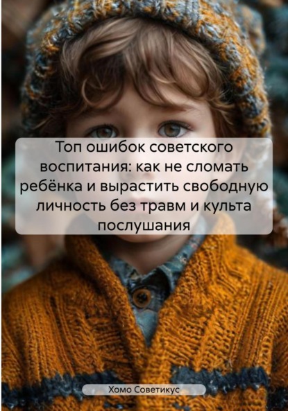 Скачать книгу Топ ошибок советского воспитания: как не сломать ребёнка и вырастить свободную личность без травм и культа послушания