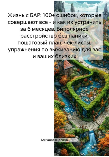 Скачать книгу Жизнь с БАР: 100+ ошибок, которые совершают все – и как их устранить за 6 месяцев. Биполярное расстройство без паники: пошаговый план, чек-листы, упражнения по выживанию для вас и ваших близких