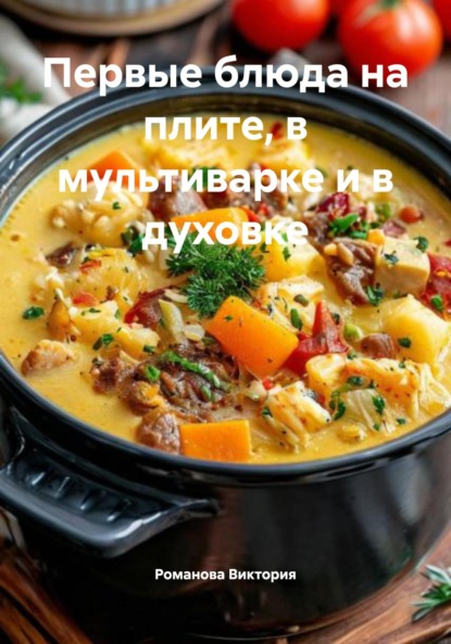 Скачать книгу Первые блюда на плите, в мультиварке и в духовке