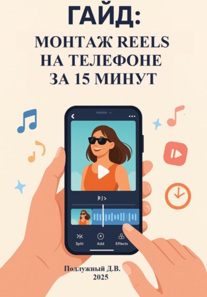Скачать книгу Гайд: Монтаж Reels на телефоне за 15 минут