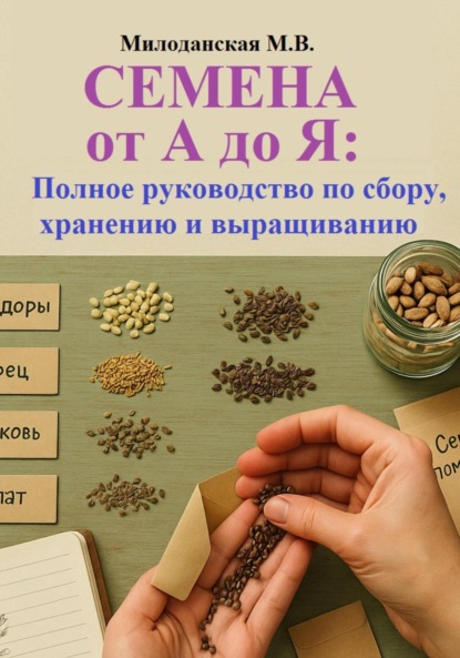Скачать книгу Семена от А до Я: Полное руководство по сбору, хранению и выращиванию