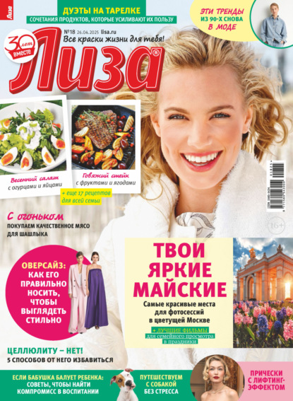 Скачать книгу Журнал «Лиза» №18/2025
