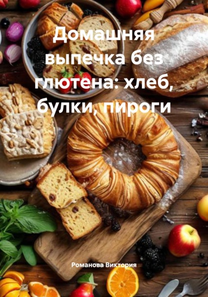 Скачать книгу Домашняя выпечка без глютена: хлеб, булки, пироги