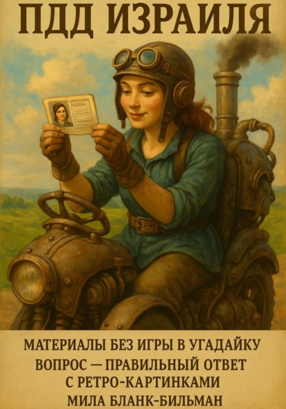 Скачать книгу ПДД Израиля. Материалы без игры в угадайку. Вопрос Правильный Ответ. С ретро-картинками