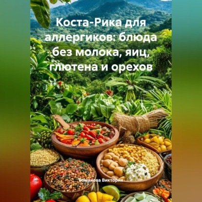 Скачать книгу Коста-Рика для аллергиков: блюда без молока, яиц, глютена и орехов