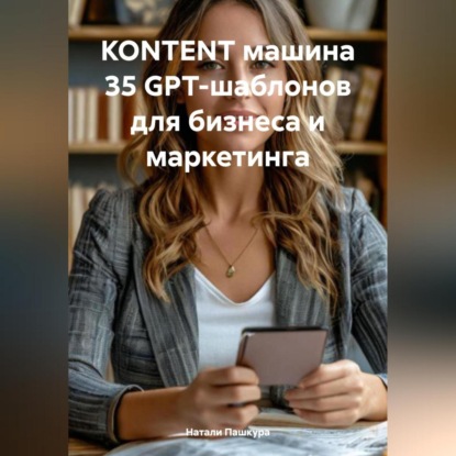 Скачать книгу KONTENT МАШИНА 35 GPT-шаблонов для бизнеса и маркетинга