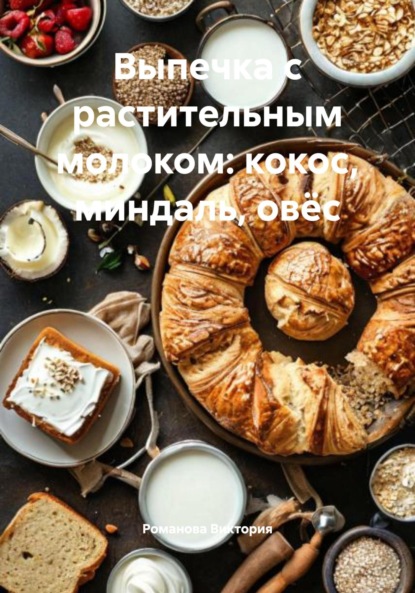 Скачать книгу Выпечка с растительным молоком: кокос, миндаль, овёс