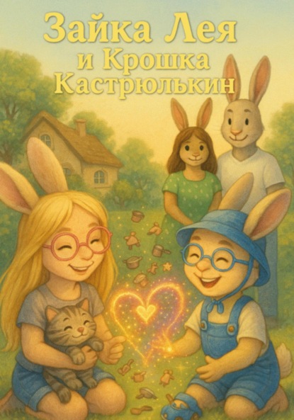 Скачать книгу Сказка «Зайка Лея и Крошка Кастрюлькин» – сказка о любви, когда в семье появляется второй ребенок