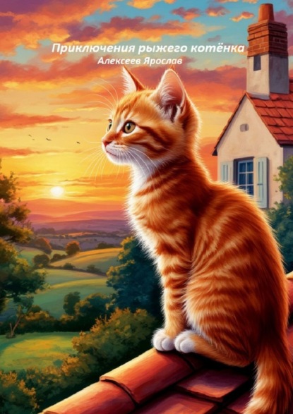 Скачать книгу Приключение рыжего котёнка