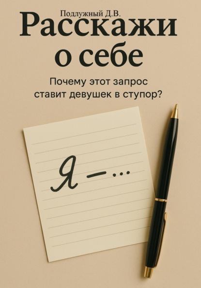 Скачать книгу Расскажи о себе – Почему этот запрос ставит девушек в ступор?