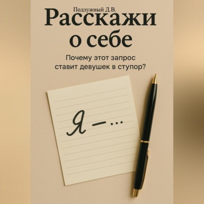 Скачать книгу Расскажи о себе – Почему этот запрос ставит девушек в ступор?