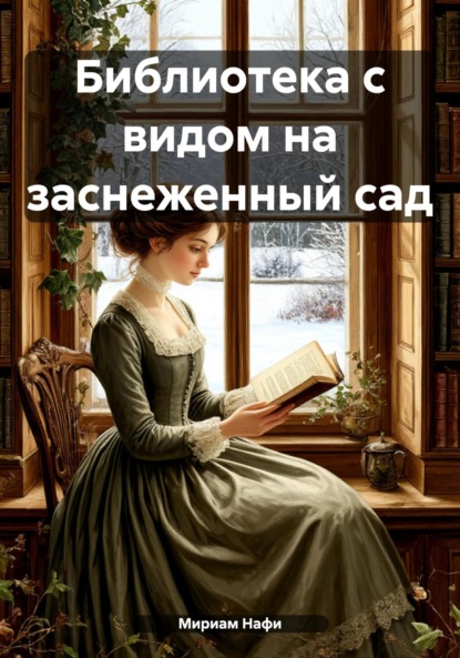 Скачать книгу Библиотека с видом на заснеженный сад