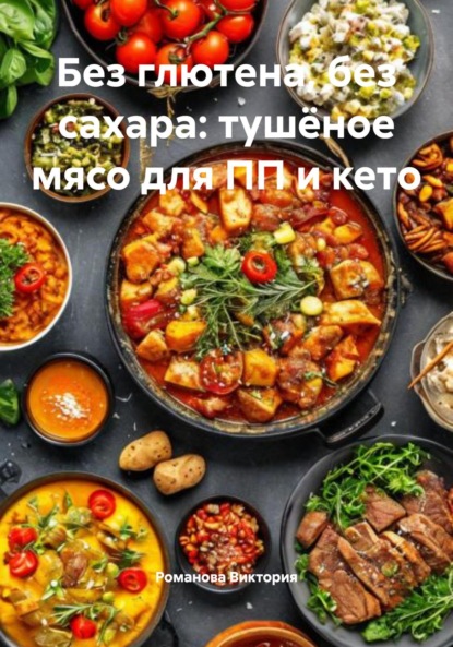 Скачать книгу Без глютена, без сахара: тушёное мясо для ПП и кето