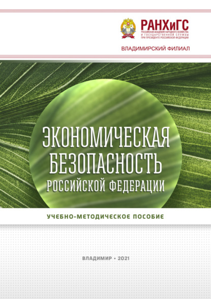 Скачать книгу Экономическая безопасность Российской Федерации