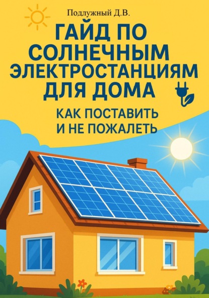 Скачать книгу Гайд по солнечным электростанциям для дома. Как поставить и не пожалеть