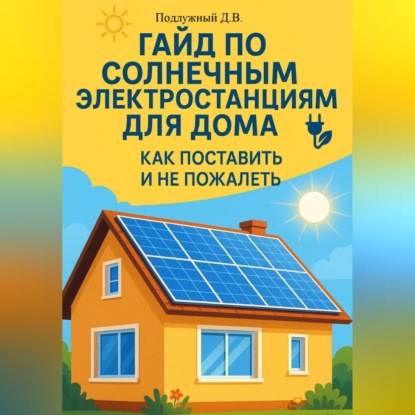 Скачать книгу Гайд по солнечным электростанциям для дома. Как поставить и не пожалеть