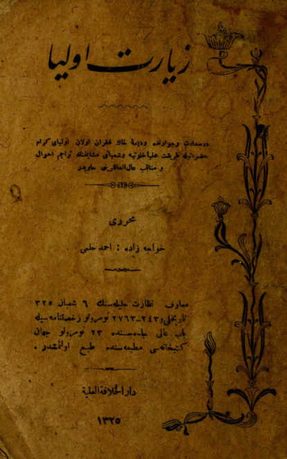 Скачать книгу Ziyaret-i evliya