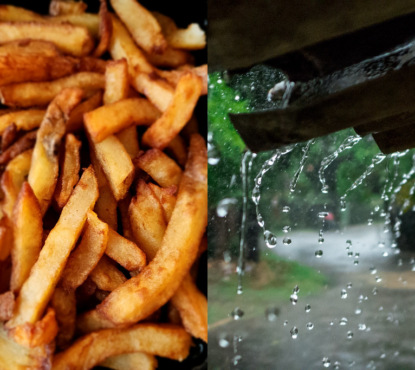 Скачать книгу Дождь или картошка жарится?