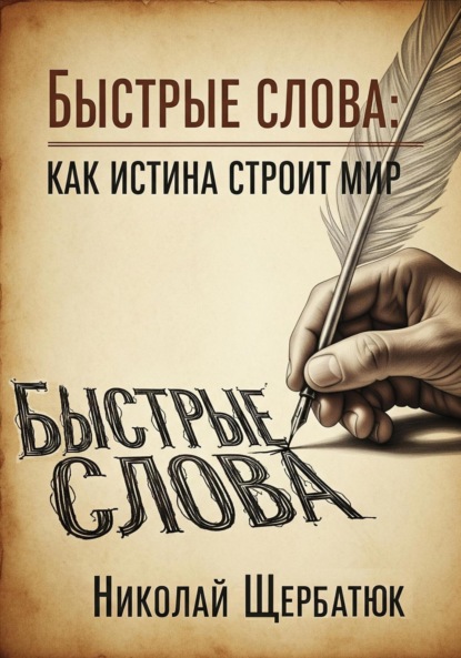 Скачать книгу Быстрые слова: Как истина строит Мир