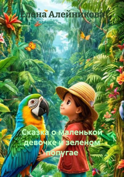 Скачать книгу Сказка о маленькой девочке и зеленом попугае