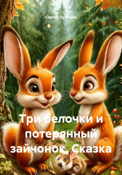 Скачать книгу Три белочки и потерянный зайчонок. Сказка