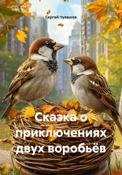Скачать книгу Сказка о приключениях двух воробьёв