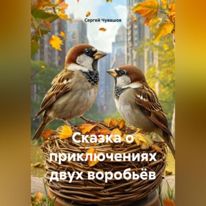 Скачать книгу Сказка о приключениях двух воробьёв.